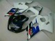 Branco Preto Injeção Kits Carenagem Suzuki GSXR 600 / 750 K4 2004-2005 Branco Preto Injeção Kits Carenagem Suzuki GSXR 600 / 750 K4 2004-2005