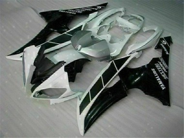 Branco Preto Injeção Kits Carenagem Yamaha R6 2008-2016