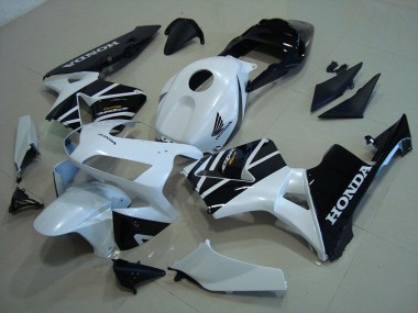 Branco Preto Kit Carenagem Honda CBR 600RR 2005-2006