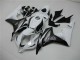 Branco Preto Kit Carenagem Honda CBR 600RR 2009-2012 Branco Preto Kit Carenagem Honda CBR 600RR 2009-2012