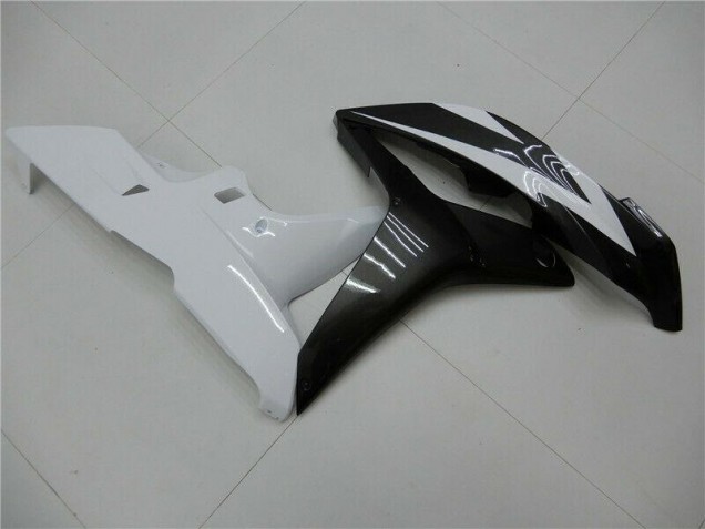 Branco Preto Kit Carenagem Honda CBR 600RR 2009-2012 Branco Preto Kit Carenagem Honda CBR 600RR 2009-2012