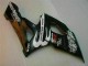 Branco Preto Kit Carenagem Suzuki GSXR 1000 K5 2005-2006 Branco Preto Kit Carenagem Suzuki GSXR 1000 K5 2005-2006