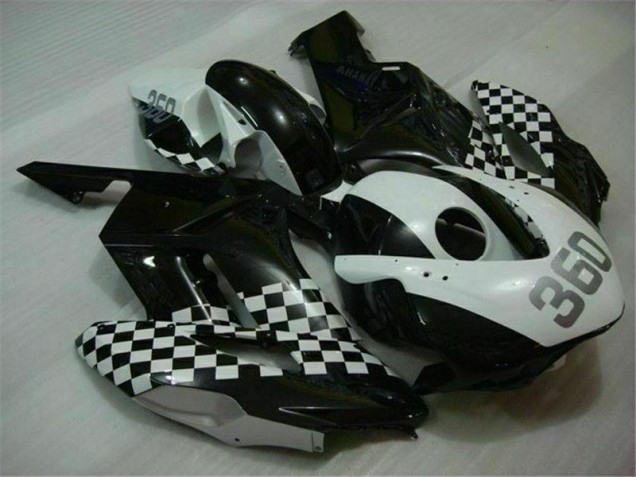 Branco Preto Kits Carenagem Honda CBR 1000RR 2004-2005 Branco Preto Kits Carenagem Honda CBR 1000RR 2004-2005
