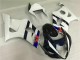 Branco Preto Kits Carenagem Suzuki GSXR 1000 K3 2003-2004 Branco Preto Kits Carenagem Suzuki GSXR 1000 K3 2003-2004