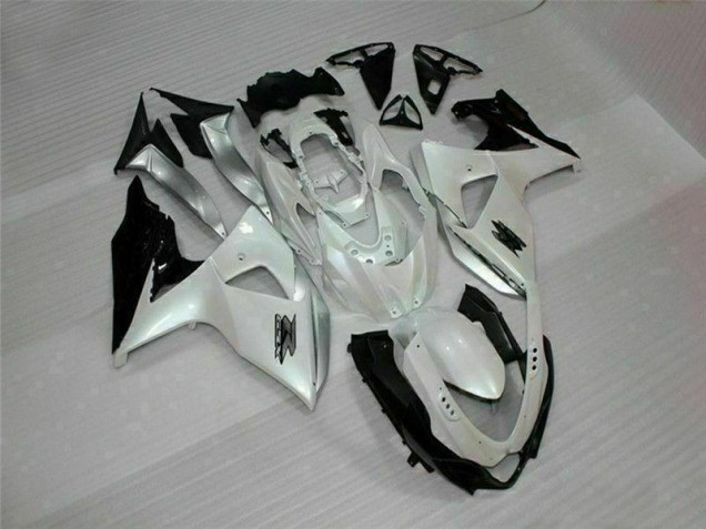 Branco Preto Kits Carenagem Suzuki GSXR 1000 K9 2009-2016 Branco Preto Kits Carenagem Suzuki GSXR 1000 K9 2009-2016