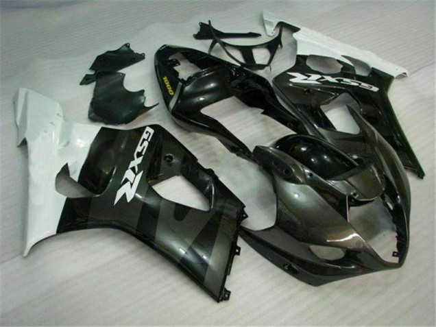 Branco Preto Kits Completo Carenagem Suzuki GSXR 1000 K3 2003-2004 Branco Preto Kits Completo Carenagem Suzuki GSXR 1000 K3 2003-2004