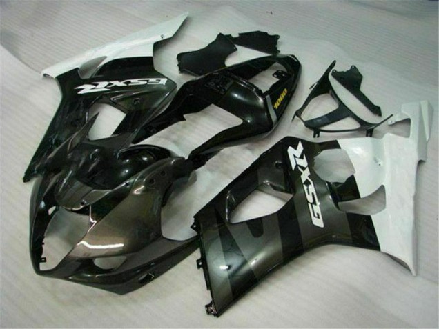 Branco Preto Kits Completo Carenagem Suzuki GSXR 1000 K3 2003-2004 Branco Preto Kits Completo Carenagem Suzuki GSXR 1000 K3 2003-2004