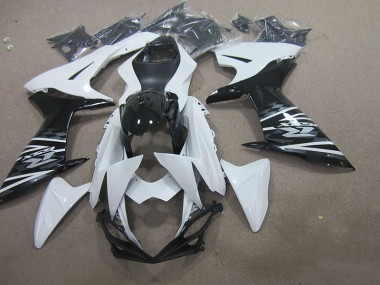 Branco Preto Kits Completo Carenagem Suzuki GSXR 750 K11 2011-2021