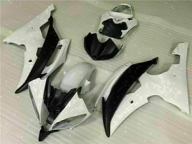Branco Preto Kits Completo Carenagem Yamaha R6 2008-2016 Branco Preto Kits Completo Carenagem Yamaha R6 2008-2016