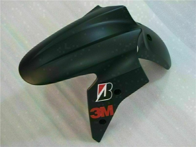 Branco Preto Ninja 3M Carenagem Kawasaki EX250 2008-2012 Branco Preto Ninja 3M Carenagem Kawasaki EX250 2008-2012