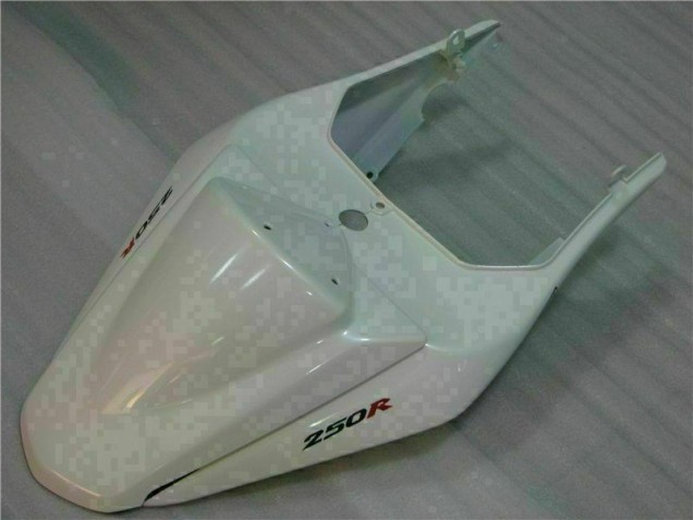 Branco Preto Ninja 3M Carenagem Kawasaki EX250 2008-2012 Branco Preto Ninja 3M Carenagem Kawasaki EX250 2008-2012