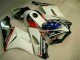 Branco Preto Plástico Honda CBR 1000RR 2004-2005