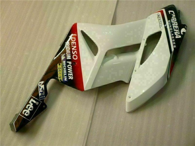 Branco Preto Plástico Honda CBR 1000RR 2004-2005