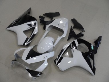 Branco Preto Plástico Honda CBR 900RR 954 2002-2003