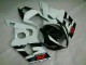 Branco Preto Plásticos Suzuki GSXR 1000 K3 2003-2004 Branco Preto Plásticos Suzuki GSXR 1000 K3 2003-2004