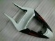 Branco Preto Plásticos Suzuki GSXR 1000 K3 2003-2004 Branco Preto Plásticos Suzuki GSXR 1000 K3 2003-2004