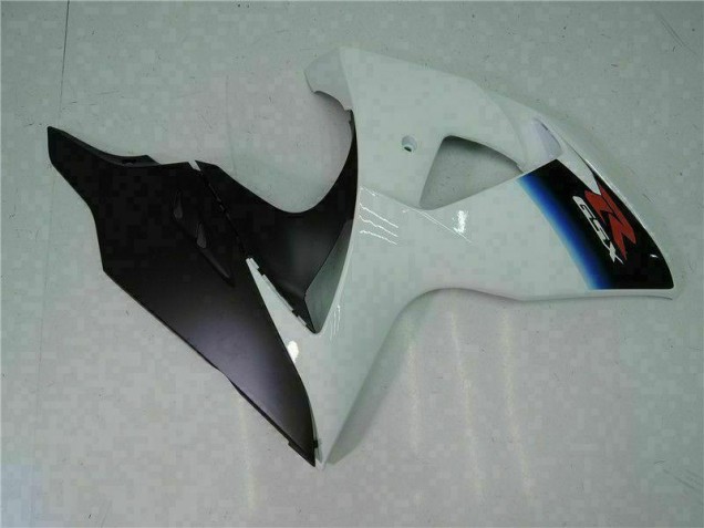 Branco Preto Plásticos Suzuki GSXR 1000 K9 2009-2016