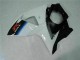 Branco Preto Plásticos Suzuki GSXR 1000 K9 2009-2016