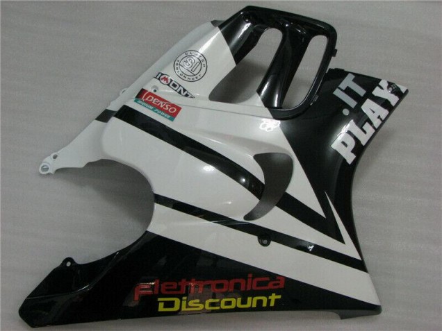 Branco Preto Playboy Carenagem Honda CBR 600 F3 1995-1998