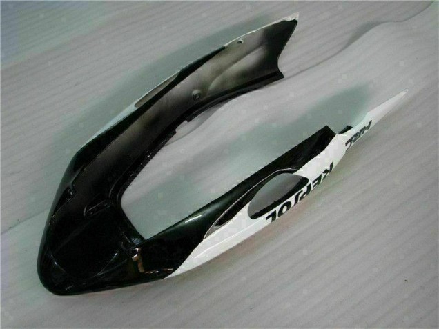 Branco Preto Repsol Carenagem Honda CBR 1100 XX 1996-2007 Branco Preto Repsol Carenagem Honda CBR 1100 XX 1996-2007