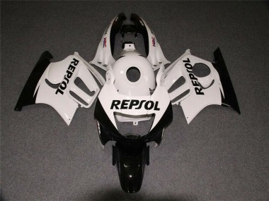 Branco Preto Repsol Carenagem Honda CBR 600 F3 1995-1998