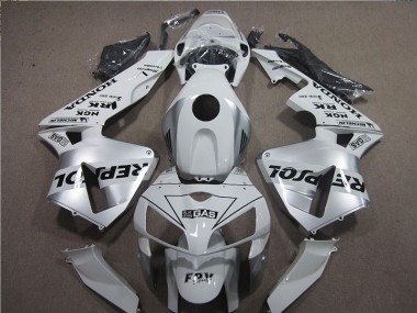 Branco Preto Repsol Kit Carenagem Honda CBR 600RR 2005-2006