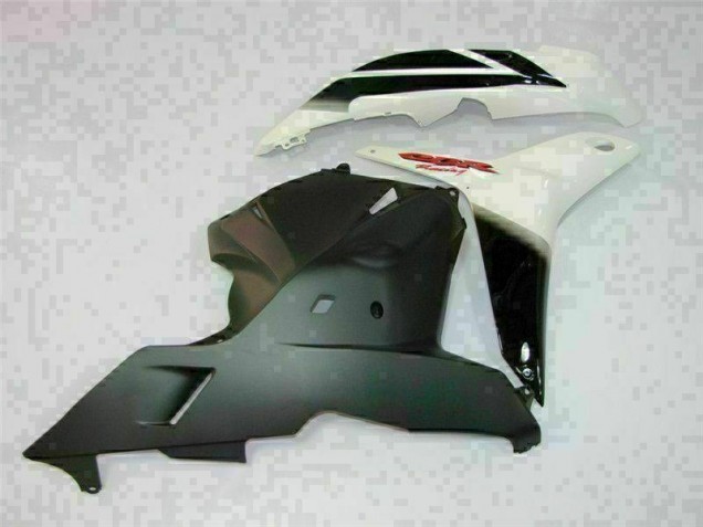 Branco Preto Vermelho Carenagem Honda CBR 600RR 2009-2012 Branco Preto Vermelho Carenagem Honda CBR 600RR 2009-2012