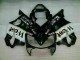 Branco Preto West Carenagem Honda CBR 600 F4i 2001-2003 Branco Preto West Carenagem Honda CBR 600 F4i 2001-2003
