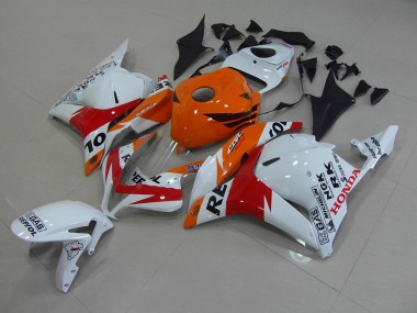 Branco Repsol Carenagem Honda CBR 600RR 2009-2012