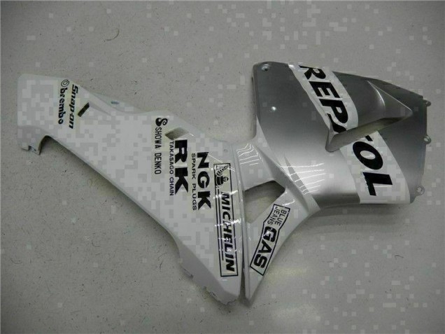Branco Repsol Injeção Kit Carenagem Honda CBR 600RR 2003-2004