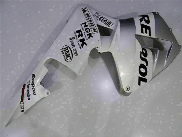 Branco Repsol Injeção Kit Carenagem Honda CBR 600RR 2003-2004 Branco Repsol Injeção Kit Carenagem Honda CBR 600RR 2003-2004