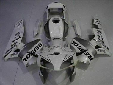Branco Repsol Injeção Kit Carenagem Honda CBR 600RR 2003-2004