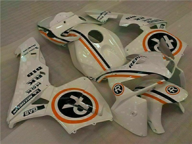Branco Repsol Kit Completo Carenagem Honda CBR 600RR 2005-2006 Branco Repsol Kit Completo Carenagem Honda CBR 600RR 2005-2006