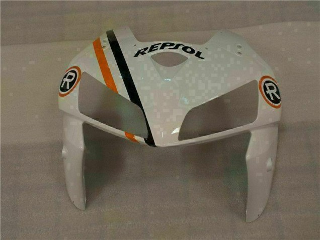 Branco Repsol Kit Completo Carenagem Honda CBR 600RR 2005-2006 Branco Repsol Kit Completo Carenagem Honda CBR 600RR 2005-2006