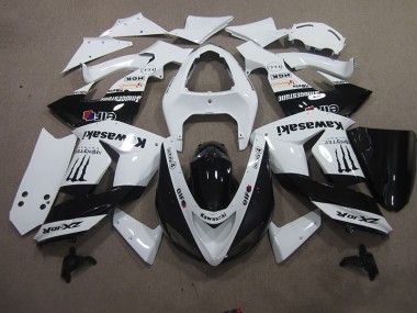 Branco Touch4 Monster Carenagem Kawasaki ZX10R 2006-2007