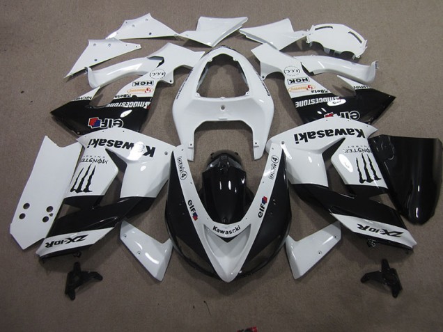 Branco Touch4 Monster Carenagem Kawasaki ZX10R 2006-2007 Branco Touch4 Monster Carenagem Kawasaki ZX10R 2006-2007