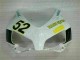 Branco Verde Hannspree 52 Carenagem & Plástico Honda CBR 1000RR 2004-2005 Branco Verde Hannspree 52 Carenagem & Plástico Honda CBR 1000RR 2004-2005