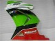 Branco Verde Preto Ninja Carenagem Kawasaki EX250 2008-2012