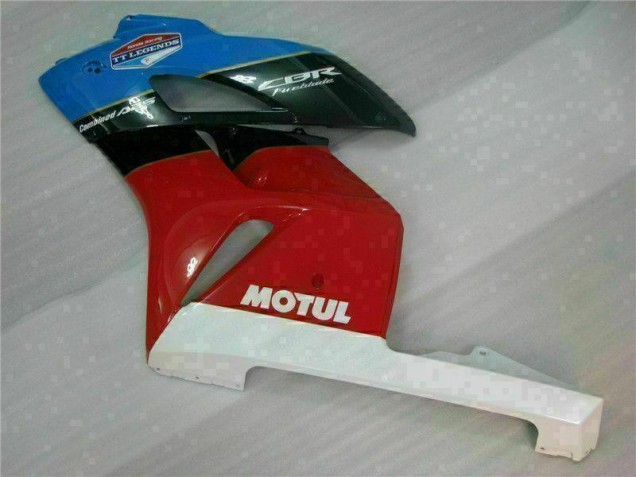 Branco Vermelho 77 Carenagem Honda CBR 1000RR 2004-2005 Branco Vermelho 77 Carenagem Honda CBR 1000RR 2004-2005