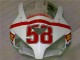 Branco Vermelho Abs Kits Completos Carenagem Honda CBR 1000RR 2004-2005 Branco Vermelho Abs Kits Completos Carenagem Honda CBR 1000RR 2004-2005