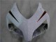 Branco Vermelho Abs Plástico Honda CBR 1000RR 2004-2005 Branco Vermelho Abs Plástico Honda CBR 1000RR 2004-2005