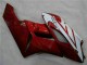 Branco Vermelho Abs Plástico Honda CBR 1000RR 2004-2005 Branco Vermelho Abs Plástico Honda CBR 1000RR 2004-2005