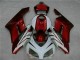 Branco Vermelho Abs Plástico Honda CBR 1000RR 2004-2005 Branco Vermelho Abs Plástico Honda CBR 1000RR 2004-2005