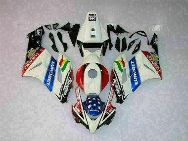 Branco Vermelho Abs Plásticos Honda CBR 1000RR 2004-2005