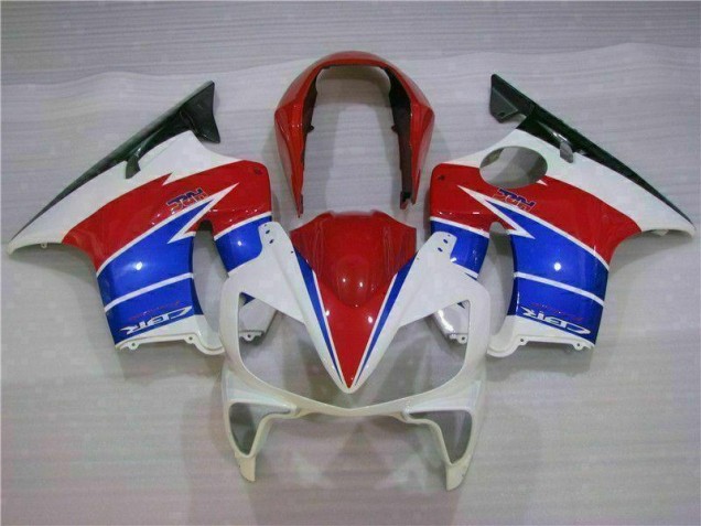 Branco Vermelho Carenagem Honda CBR 600 F4i 2004-2007