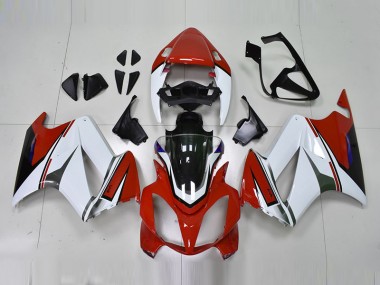 Branco Vermelho Carenagem Honda VFR 800 2002-2013