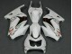 Branco Vermelho Carenagem Kawasaki EX250 2008-2012 Branco Vermelho Carenagem Kawasaki EX250 2008-2012