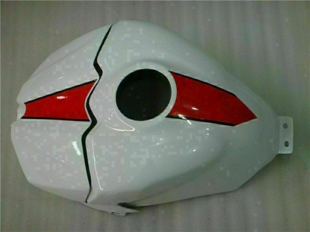 Branco Vermelho Carenagem Yamaha R1 2007-2008 Branco Vermelho Carenagem Yamaha R1 2007-2008