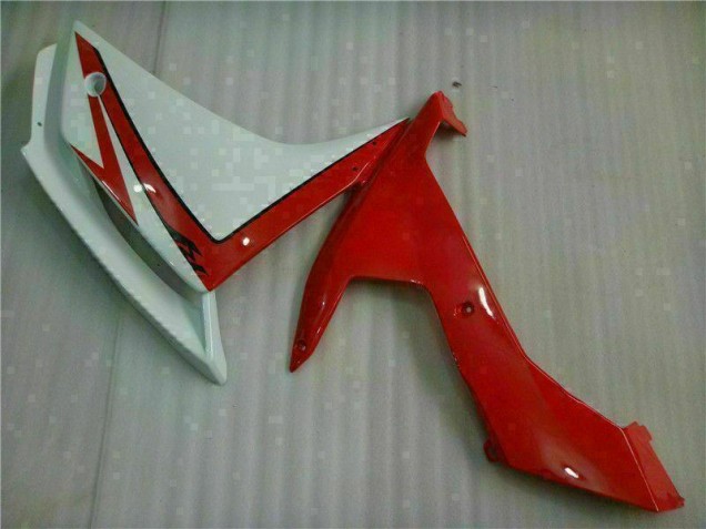 Branco Vermelho Carenagem Yamaha R1 2007-2008 Branco Vermelho Carenagem Yamaha R1 2007-2008