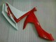 Branco Vermelho Carenagem Yamaha R1 2007-2008 Branco Vermelho Carenagem Yamaha R1 2007-2008
